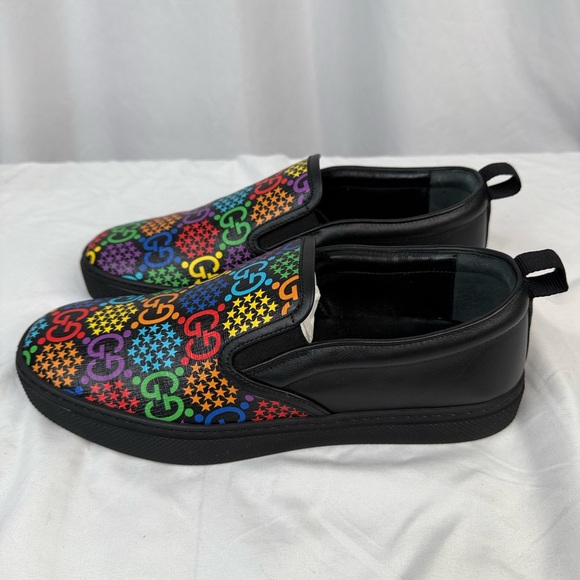 Gucci Psychedelic Slip-On Men's Shoes - Picture 4 of 9